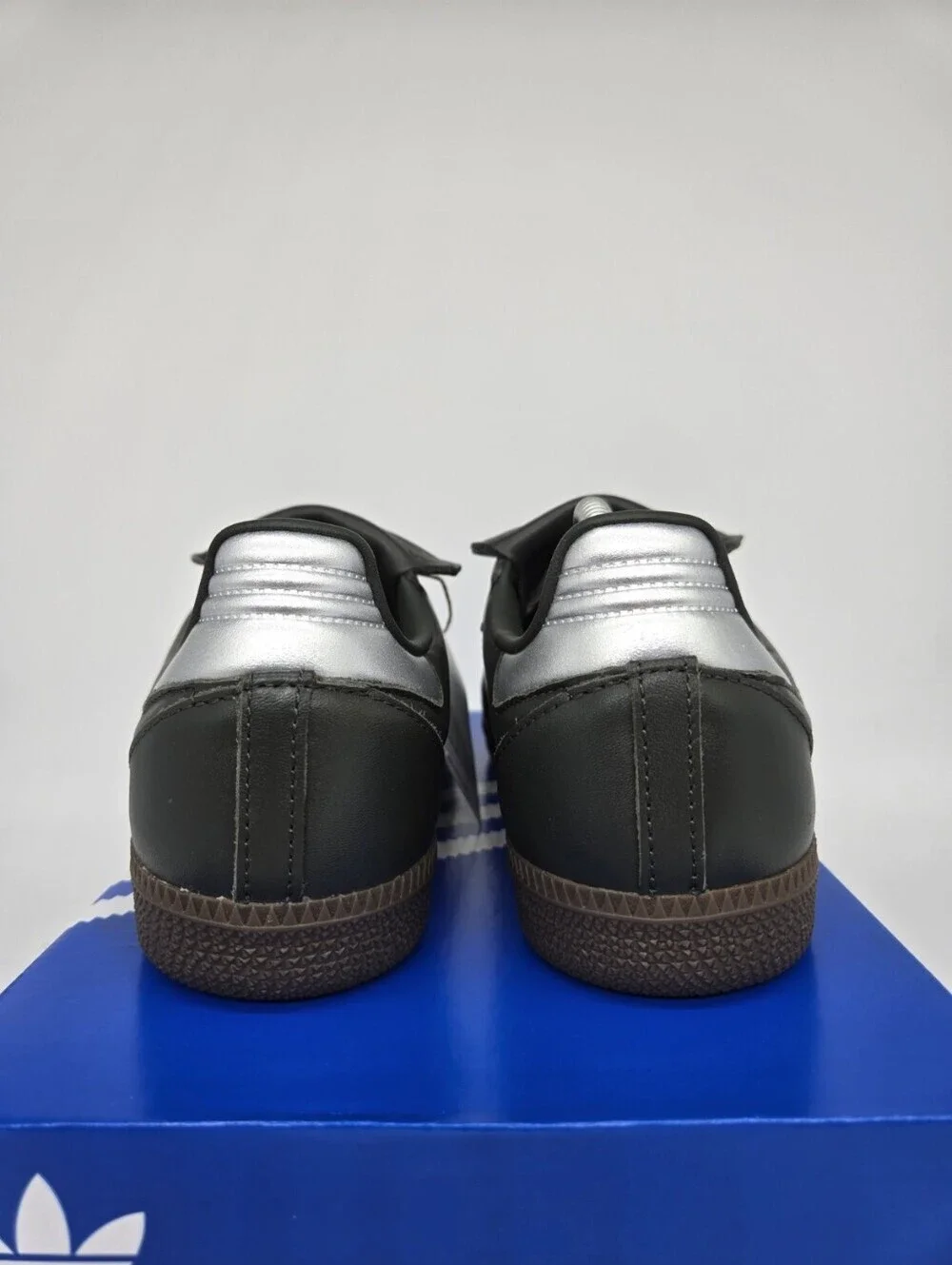 adidas Women's Samba LT JP6144 Legend Earth Silver Metallic Gum Shoes Size 6.5